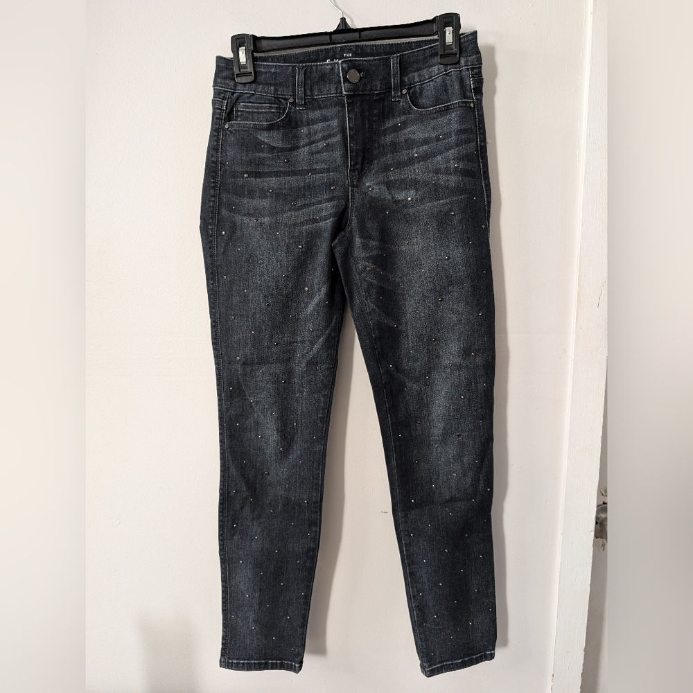 3 For $12 White House Black‎ Market Studded Skinny Jeans